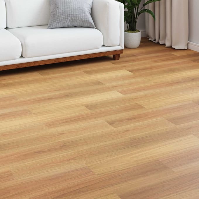 vidaXL Laminaatvloer Donker Walnoten 101 x 20 x 0,8 cm 5 st