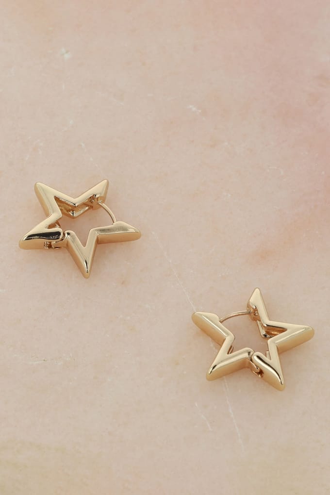 OTAZU Golden Star Earrings Größe: OS | Ohrringe Outlet | Damen
