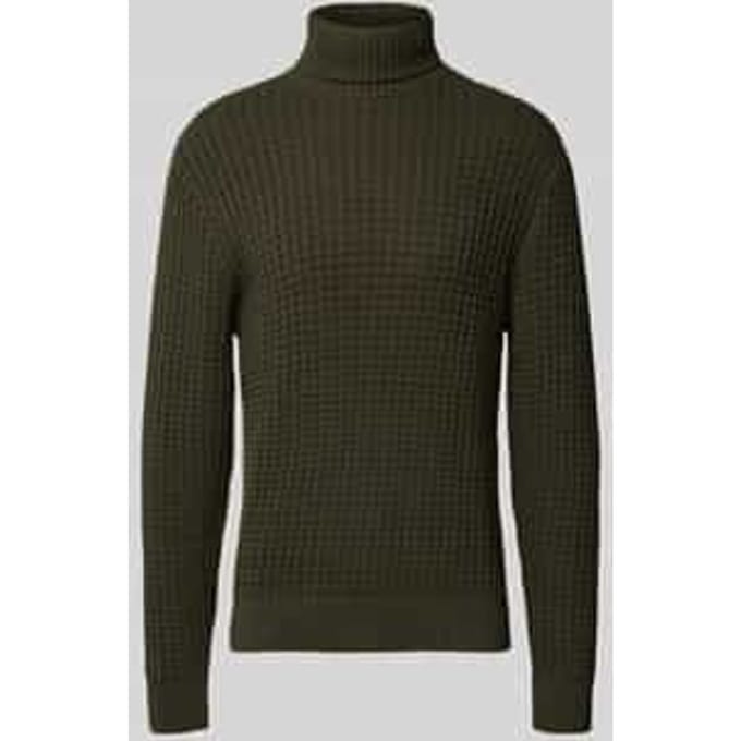 Regular fit coltrui in wafelstructuur, model 'TOM'