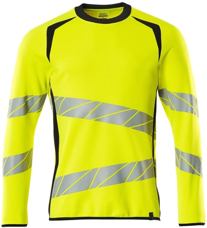 Mascot Accelerate Safe Sweatshirt 19084-781 - hi-vis geel/donkermarine - 4XL