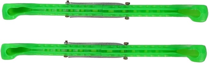 Schaats Blade Beschermers - Schaats Covers - Beschermen Blades - Verstelbare Pasvorm - 1 Paar - Groen