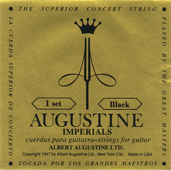 Augustine Imperial Black Klassieke Gitaarsnaren - Medium/Lage Spanning
