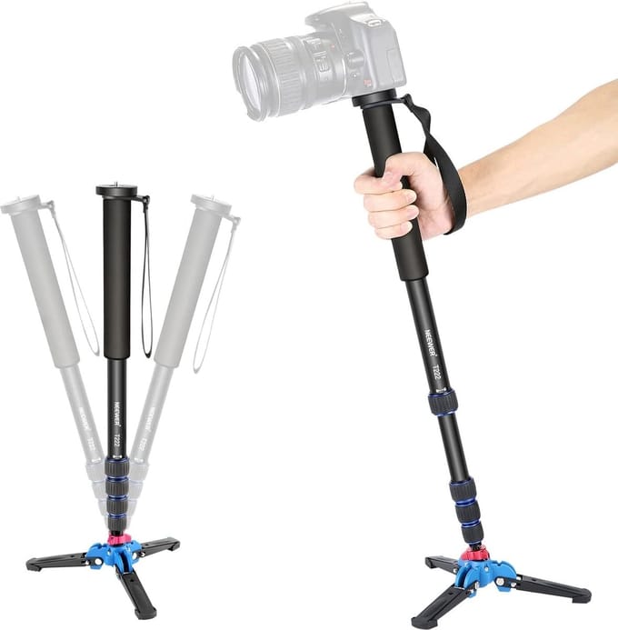camerastatief - Camera Statief / Aluminium Reisstatief