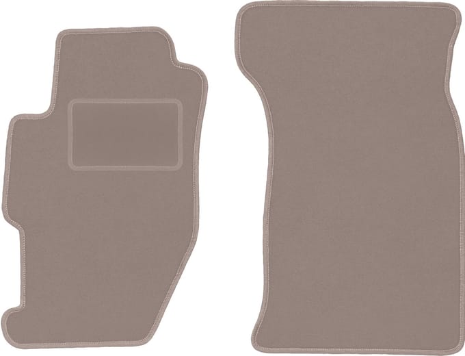 Beige voormatten voor: Honda Accord VI coupé (1998-2002)