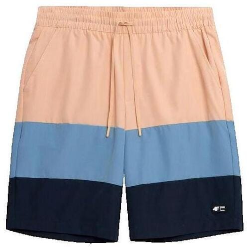 Korte Broek 4F Short de bain coupe ample beige