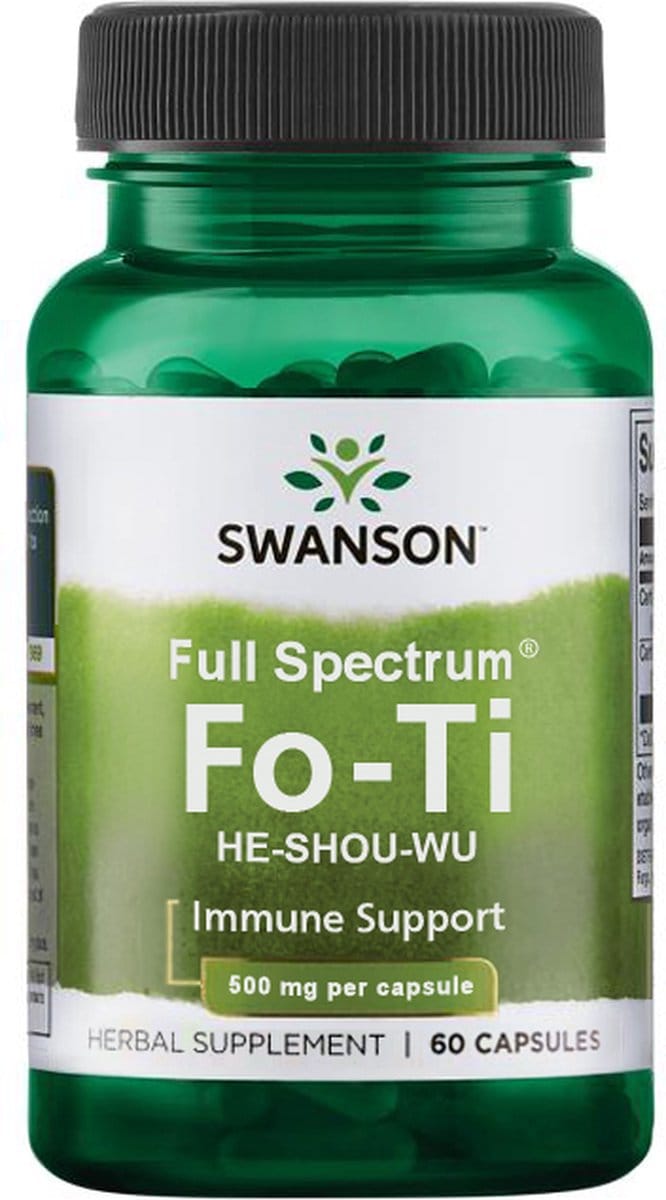 Swanson Health Fo-Ti - 60 capsules