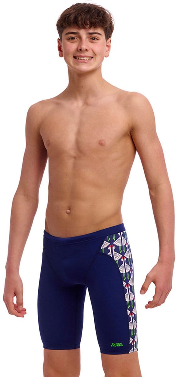 Funky Trunks Training Jammer Blauw 10 Years Jongen