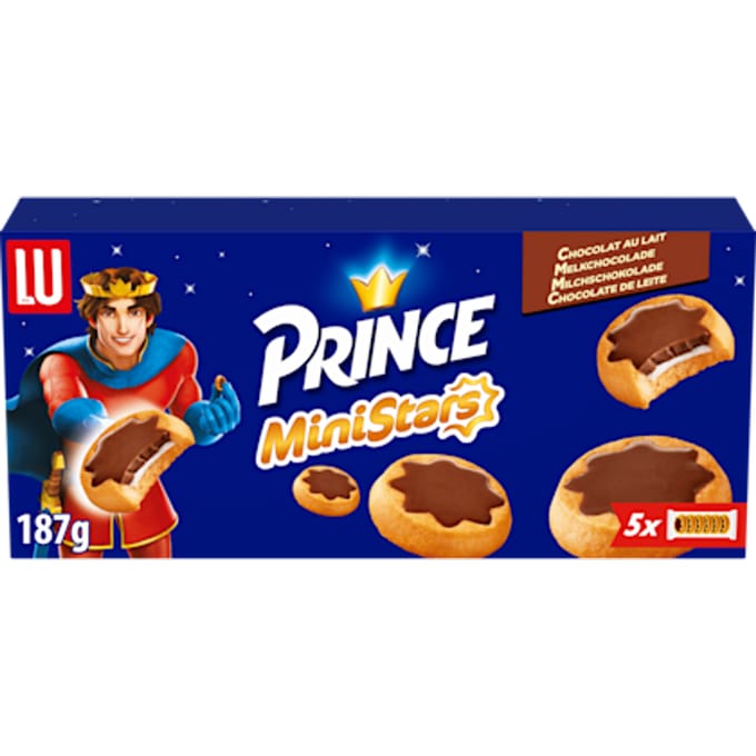 Prince MiniStars Koekjes Melkchocolade