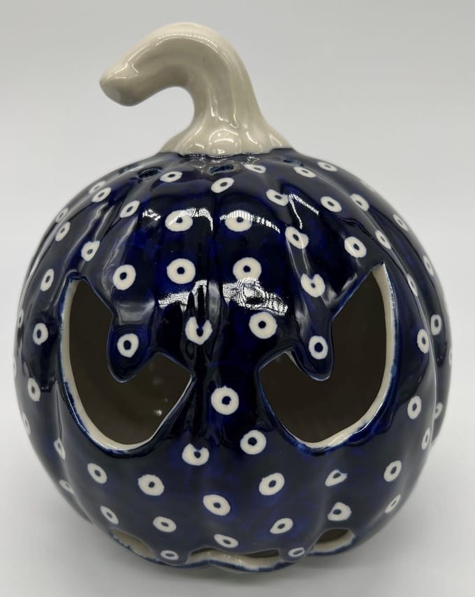 Bunzlau keramiek pompoen Halloween traditioneel