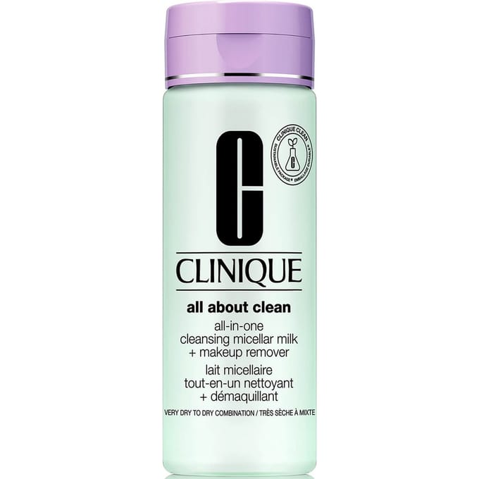 Clinique - All About Clean™ All-in-one Cleansing Micellar Milk + Makeup Remover Micellaire Gezichtsreiniger & Make-up Remover - Zeer Droge Tot Gemengde Huid
