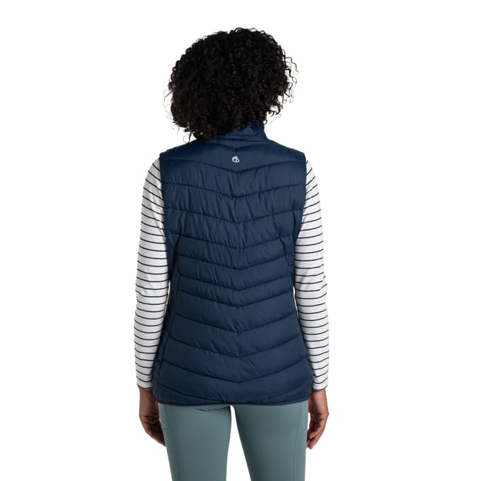Craghoppers Dames/Dames Compresslite IX geïsoleerde bodywarmer (Blauwe Marine)