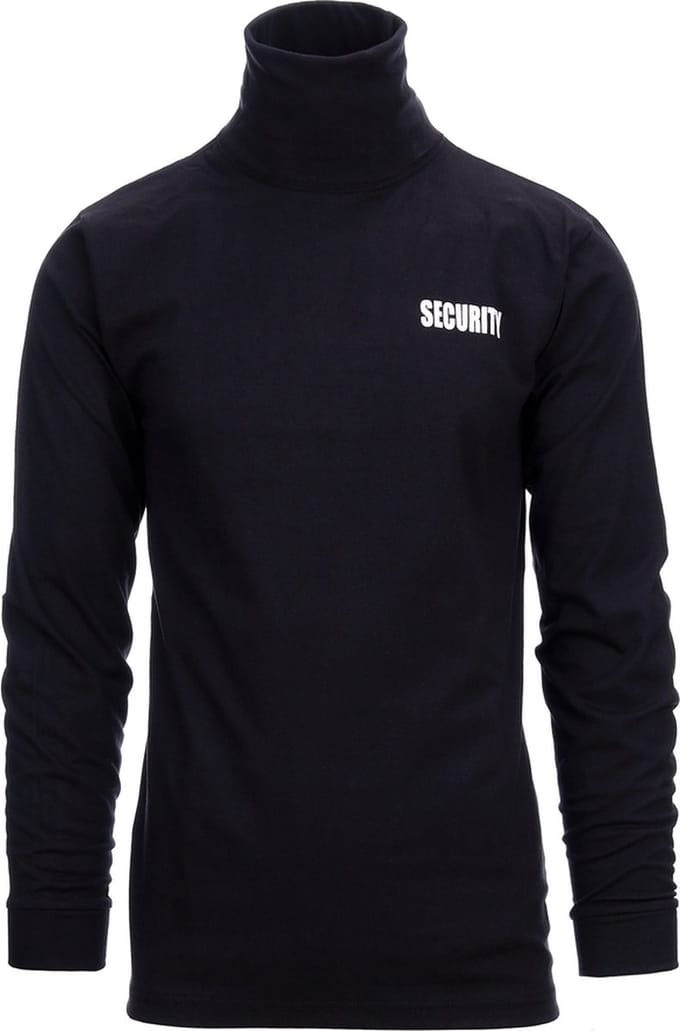 Fostex Garments - T-shirt security long sleeve (kleur: Zwart / maat: 4XL)