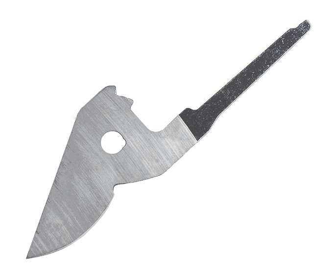 Messer oben