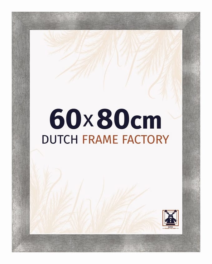 Fotolijst 60x80 cm - MDF - Metaal Vintage - Praag