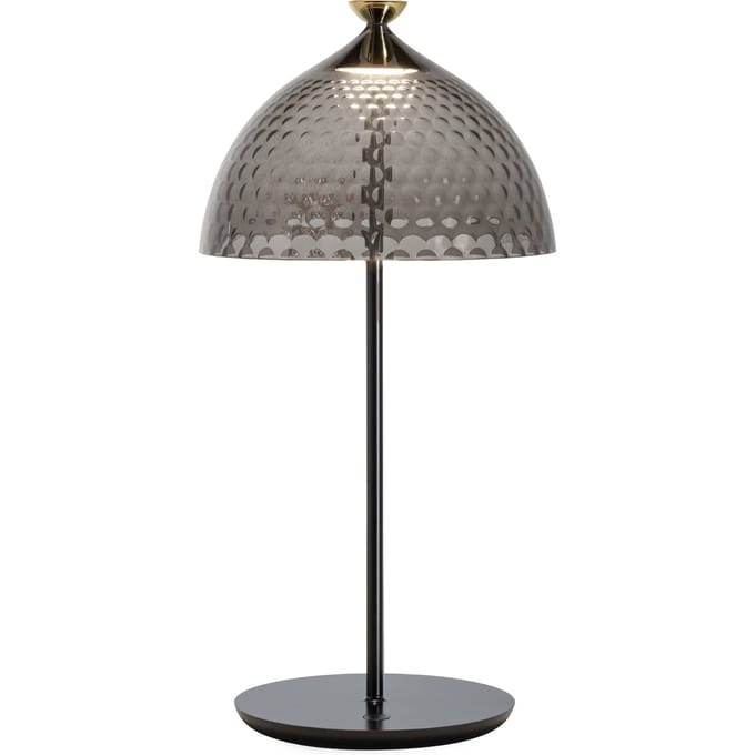 Kartell Pumo tafellamp - smoke/black