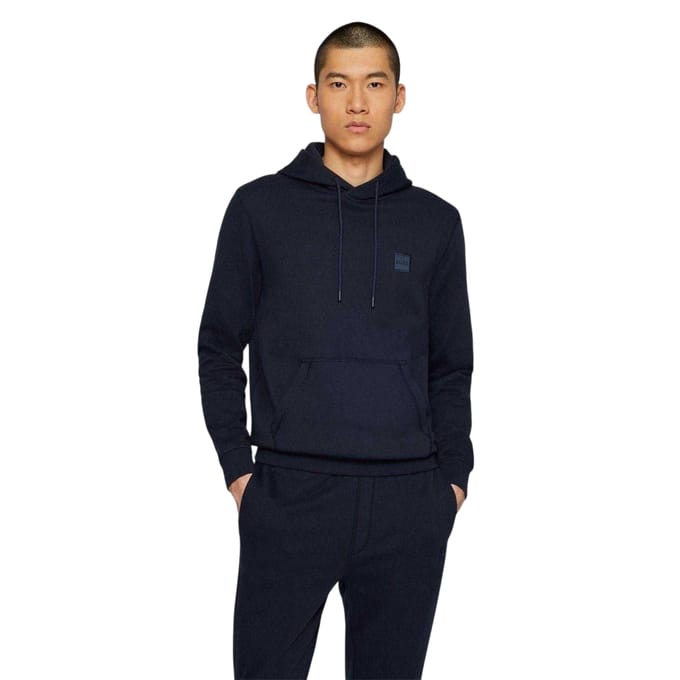 Boss Heren Wetalk Pullover Hoodie (Marine)