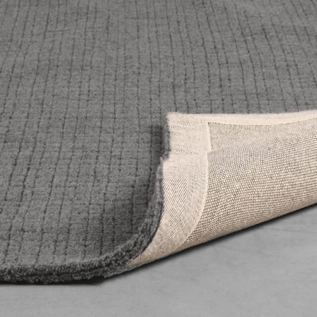 LABEL51 - Vloerkleed Wolly - Grijs - 230x160x2cm