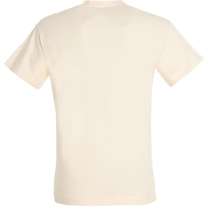 SOLS Heren Regent T-Shirt met korte mouwen (Natuurlijk)
