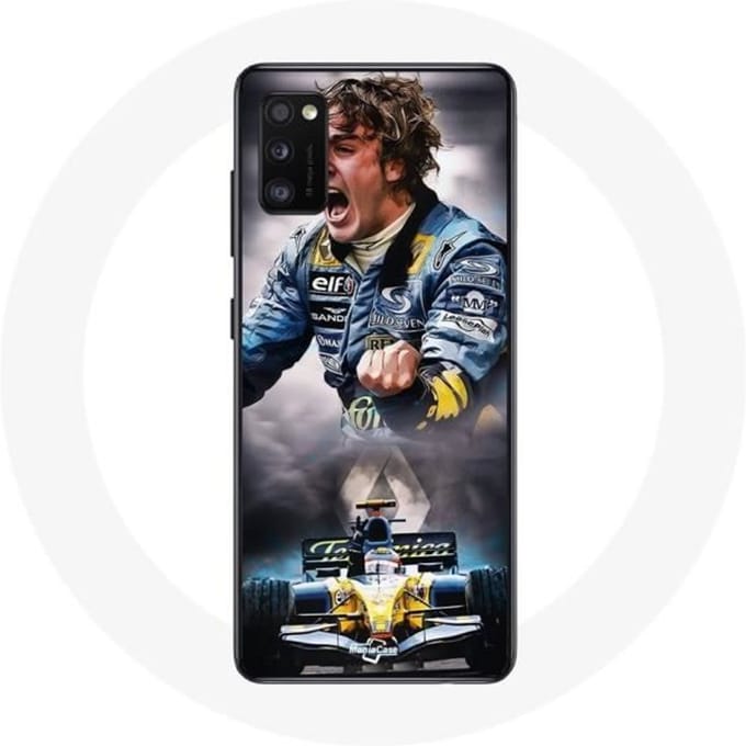 Samsung Galaxy A41 Case Formule 1 Fernando Alonso F1-coureur
