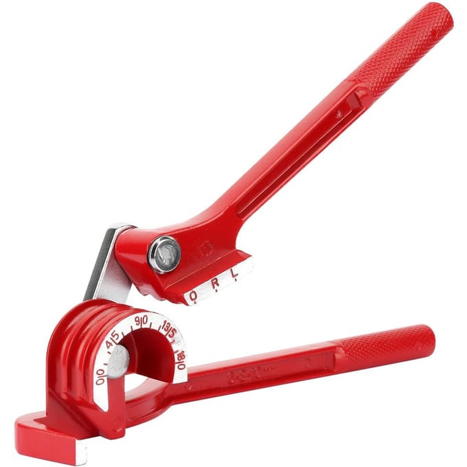 Handbuiger Handbuiggereedschap Pijpbuisbuiger Buigmachine 6mm8mm10mm 180 Graden red