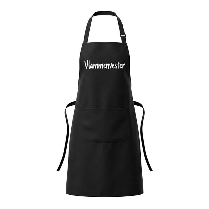 Vlammenvester Barbeque Schort | BBQ Zomer Schort | Keuken Schort
