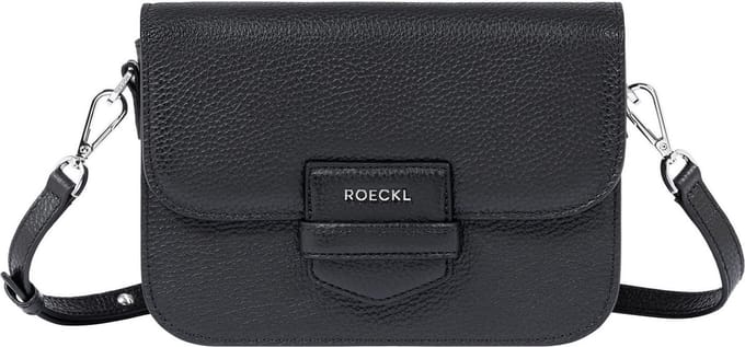 ROECKL Schoudertas Cara Crossbody Bag Black Zwart