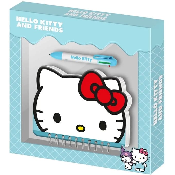 Dagboek en pen kind Karactermania Hello Kitty and Friends