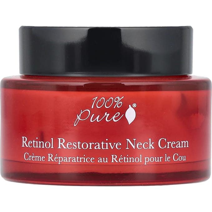 100% Puur, Retinol Herstellende Nekcrème, 44 ml (1,5 fl oz) black