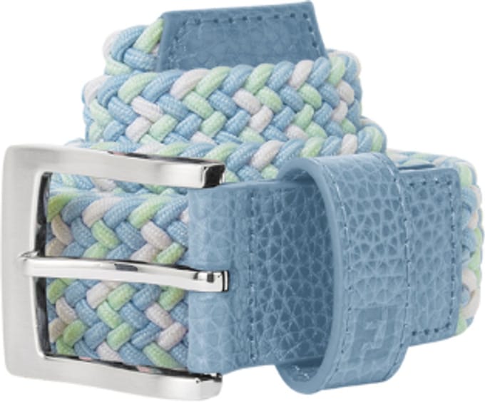 FootJoy Braided Golfriem Heren Bluejay/Wit/Pistache
