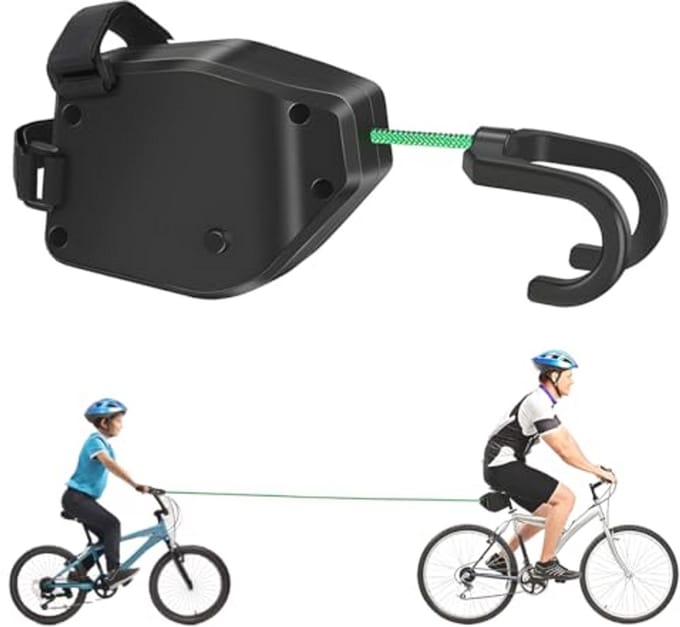 Intrekbaar Sleeptouw voor Kinderen - Draagbare en Elastische Fietsaccessoire