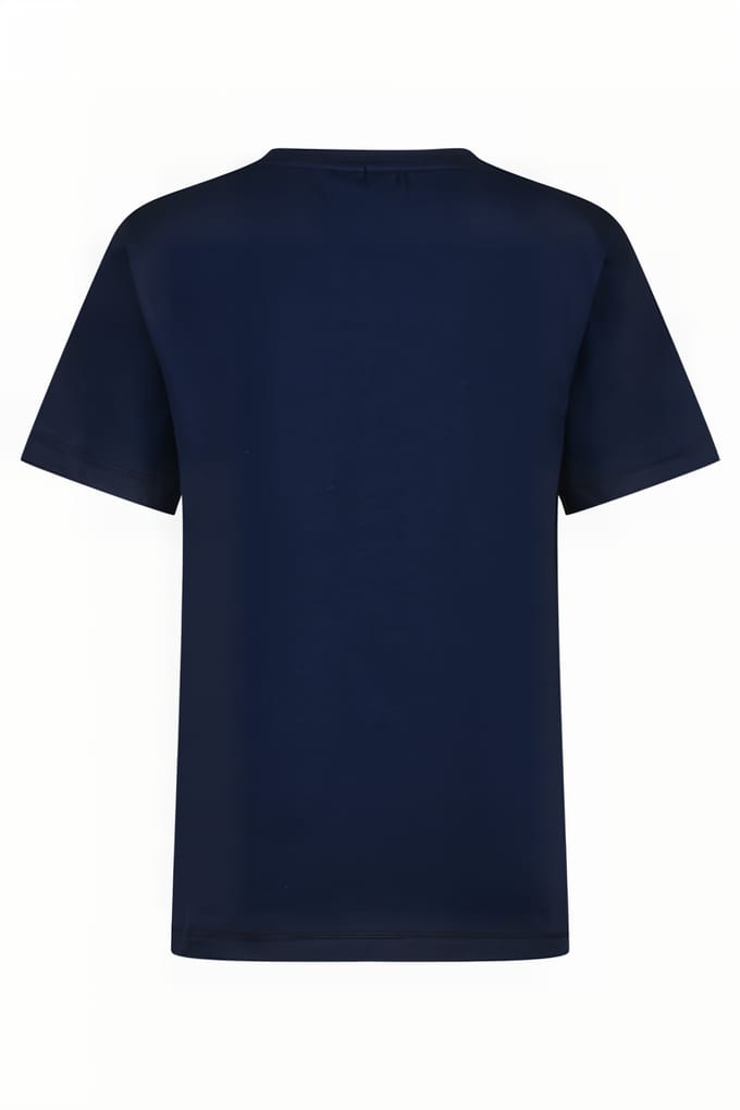 Vingino Hefso Dark Blue Maat: 2 | T-Shirts Outlet | Unisex | Blauw