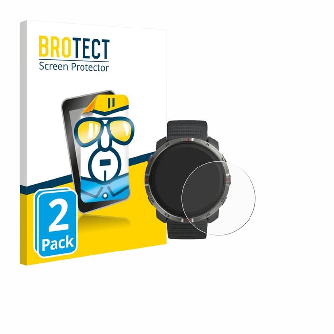 BROTECT - Screenprotector voor Polar Grit X2 - Folie Beschermfolie transparant 2 Stuks