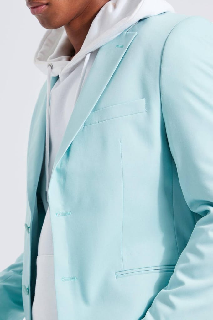 Relaxed Fit Blazer | Blue | Size 46