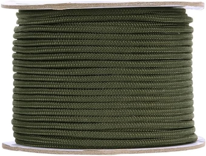 Sterk Zwart Touw op Rol 3mm Dikte 60 Meter
