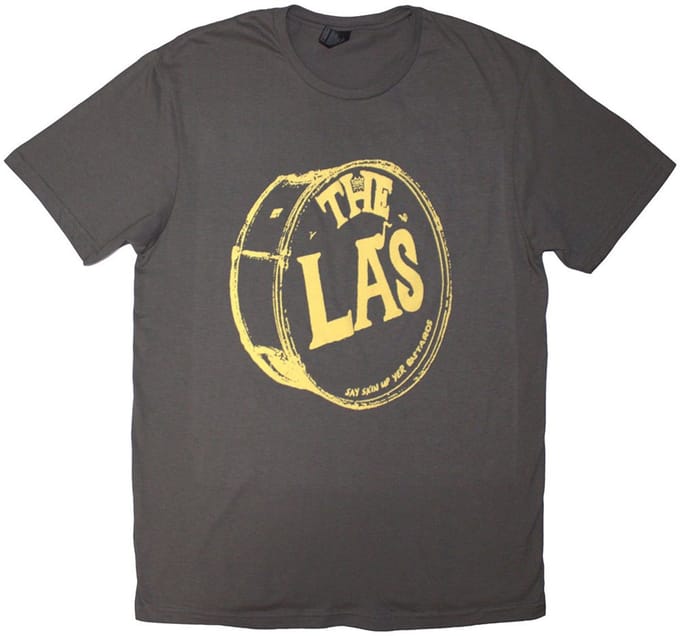 The LA's - Yellow Drum Head Logo Heren T-shirt - M - Grijs