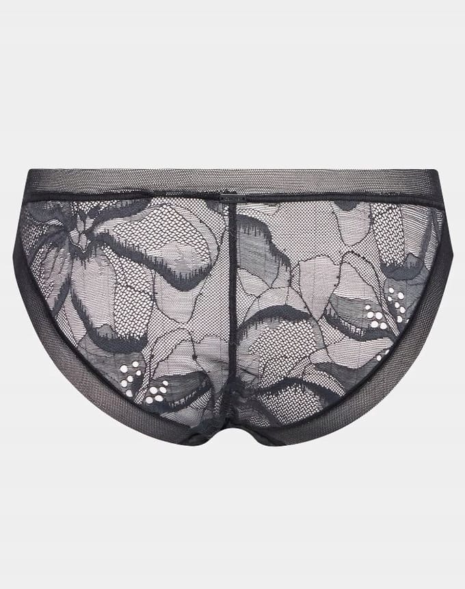 Calvin Klein - Dames Figuur Ondergoed - Kant - Zwart - Maat S