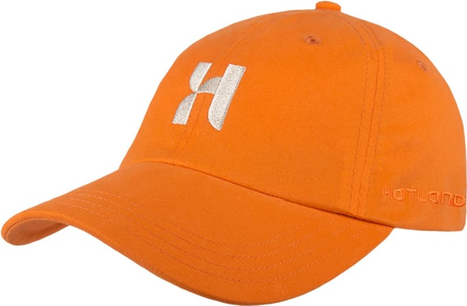 Dawid - Katoenen baseball cap - Oranje