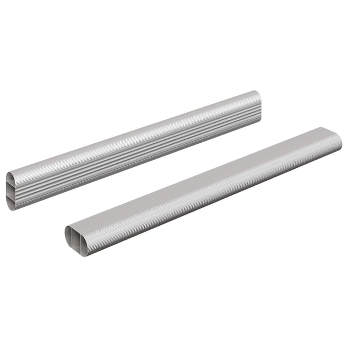 vidaXL - Kaststang - 2 - st - Zilver - 264 - x - 15 - x - 29 - mm - Aluminiumlegering