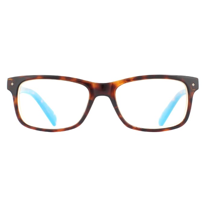 Polaroid Rechthoekige Unisex Havana Bril