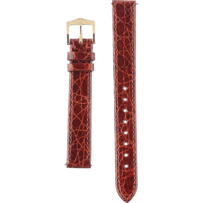Hirsch 01808170-1-13 Genuine Croco Horlogeband