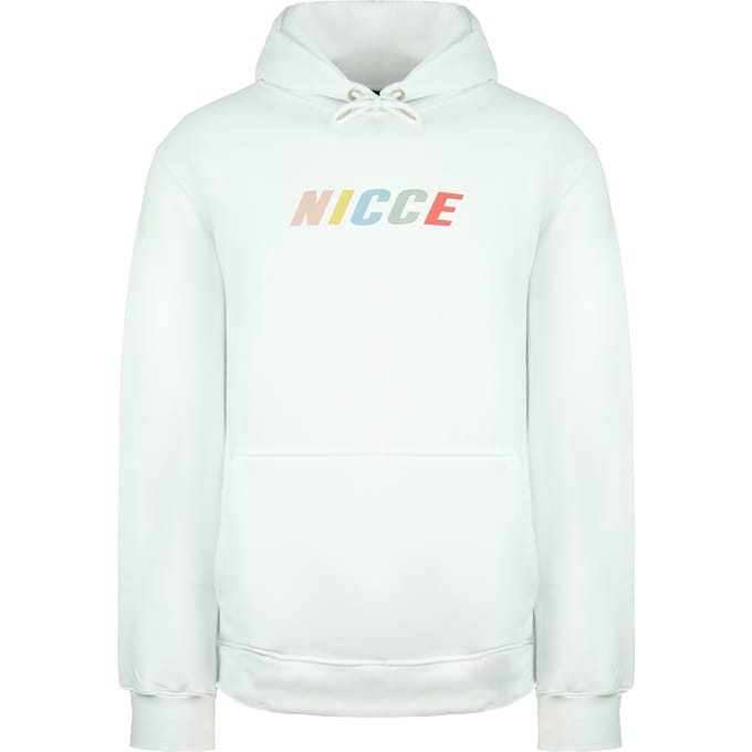 Nicce Lange Mouw Pullover Wit Heren Myriad Hoodie 211 1 02 05 0002