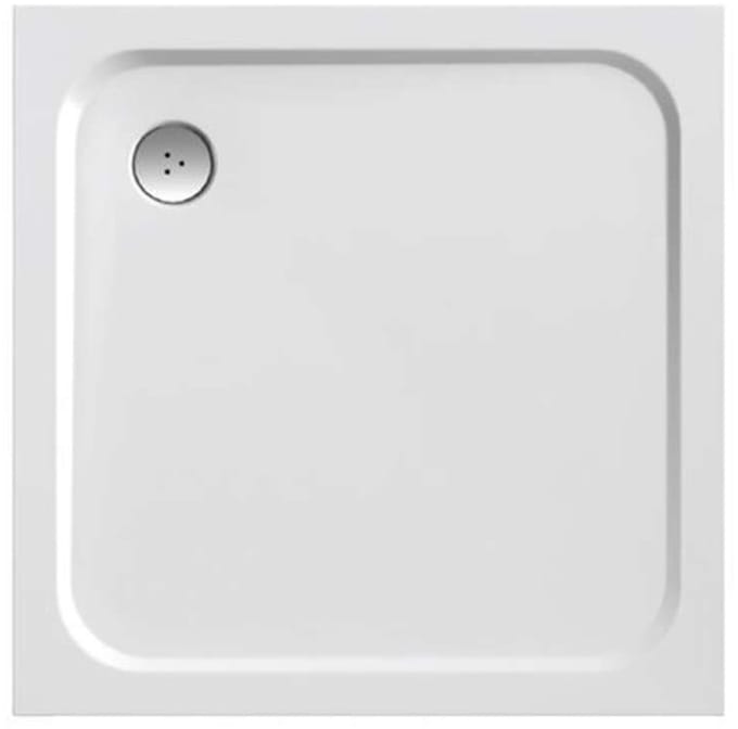 Ravak Galaxy Pro Chrome - Douchebak Perseus Pro-90 Chroom, 90x90 cm, wit XA047701010