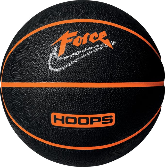 Nike Basketbal model Backyard Force - Zwart/Oranje - Maat 7
