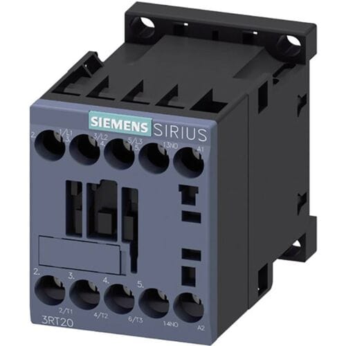 Siemens 3RT2016-1AP01 Contactor 3x NO 4 kW 230 V/AC 9 A Met hulpcontact Geschikt voor merk (relais): Siemens 1 stuk(s)