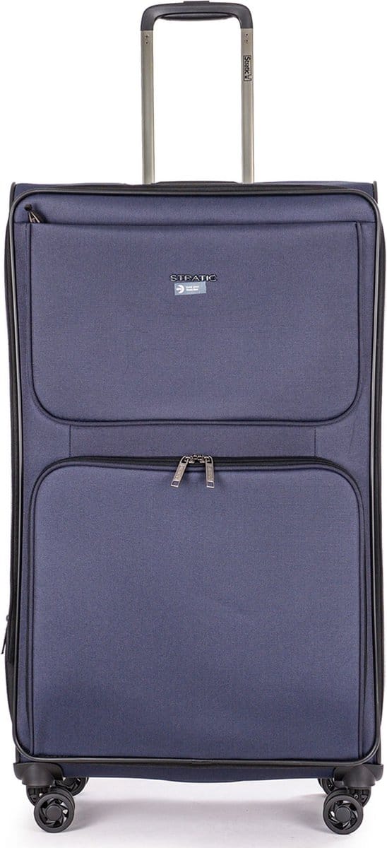 STRATIC Bendigo Light - zachte koffer - extra groot - 84x47x27 cm - 3,3 kg - 120 L - Navy