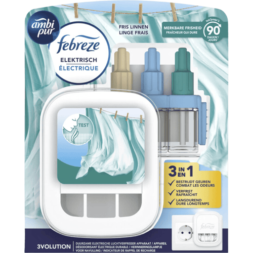 Ambi Pur 3volution Starterkit Fresh Linnen 20 ml