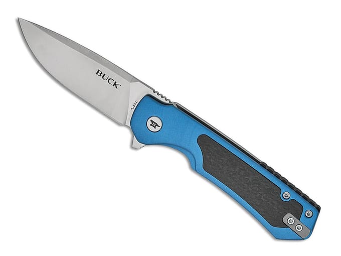 Buck 714 stinger blue