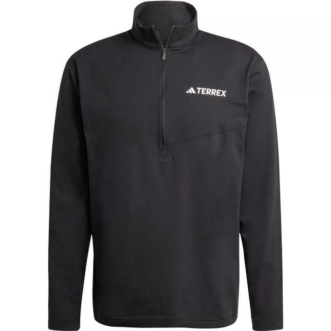 Adidas Terrex Terrex Multi Climacool Longsleeve Met Halflange Rits - Heren - Zwart