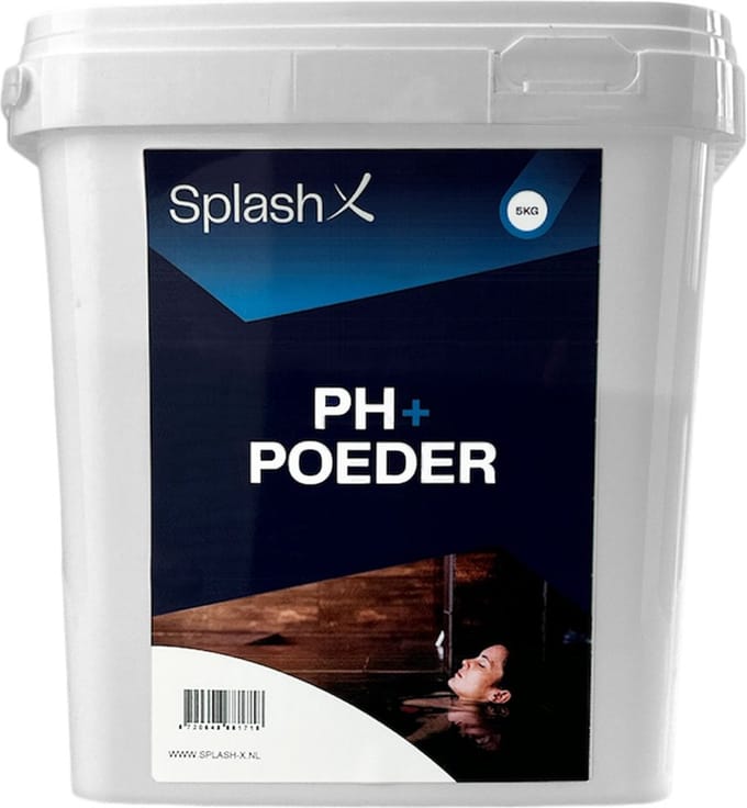 Splash-X pH+ poeder - 5 kg - pH verhogen