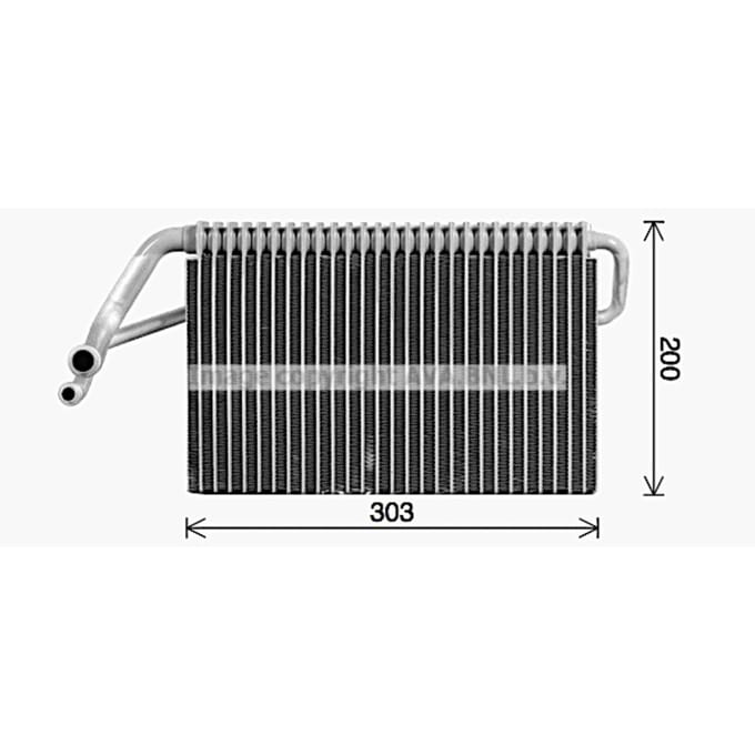 Verdamper, airconditioning HIGHWAY AUTOMOTIVE DFV089
